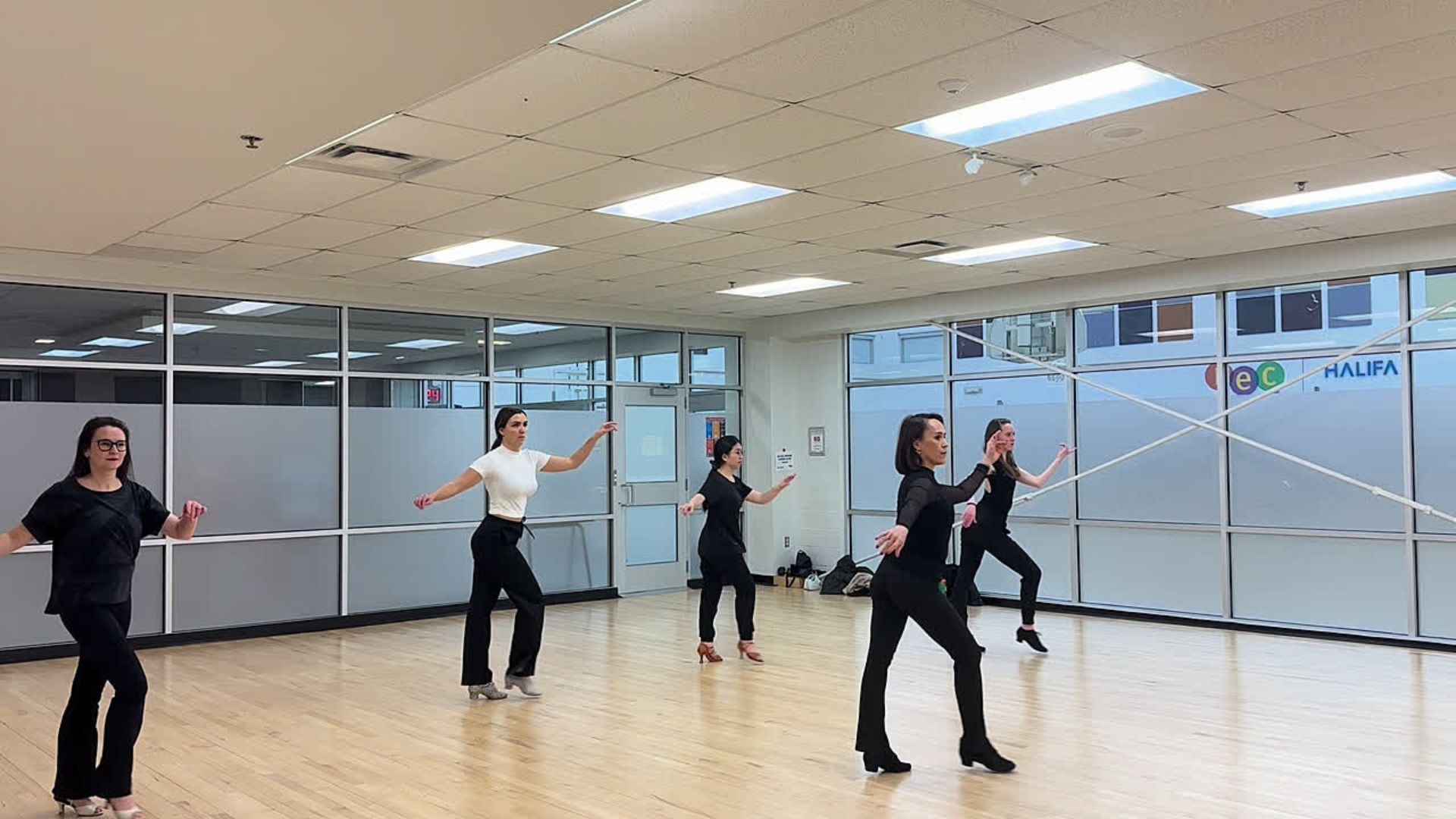 foundations dance latin women class